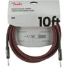 Cavo Fender Professional Series Straight/Straight 10'(3m) Red Tweed 0990820061