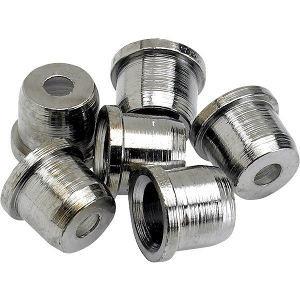 Fender Parts American Standard Telecaster String Ferrules (6) Chrome 0994917000