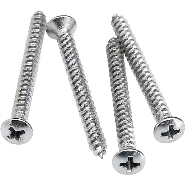 Fender Parts Neck Mounting Screws (4) (Chrome) Chrome 0994948000