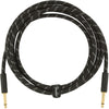 Cavo Fender Deluxe Series Straight/Straight 10'(3m) Black Tweed 0990820092