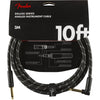 Cavo Fender Deluxe Series Straight/Angle 10'(3m) Black Tweed 0990820090