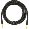 Cavo Fender Deluxe Series Straight/Straight 15'(4,5m) Black Tweed 0990820083
