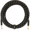 Cavo Fender Deluxe Series Straight/Straight 18.6'(5,5m) Black Tweed 0990820080