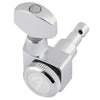Fender Parts Locking Stratocaster/Telecaster Staggered Tuning Mach (6)  Polish Chrome 0990818100