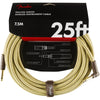 Cavo Fender Deluxe Series Straight/Angle 25'(7,5m) Tweed 0990820078