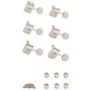Fender Parts American Vintage Stratocaster/Telecaster Tuning Mach(6)  Nickel 0992040000