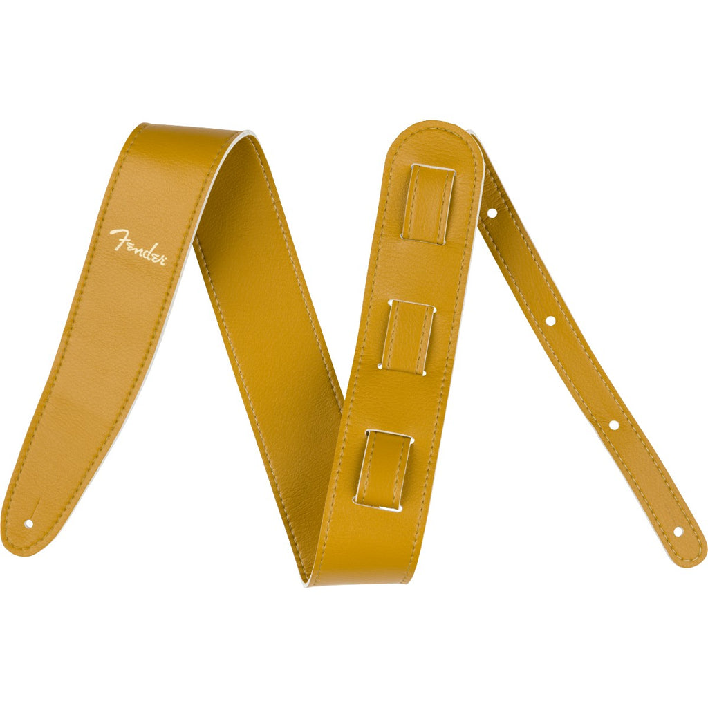 Tracolla Fender Fender Vegan Leather Strap, Butterscotch, 2.5