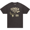 T-Shirt Fender Wings To Fly  Vintage Black, M 9192828406