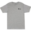 T-shirt fender transition logo tee, athletic gr, m 9192500406