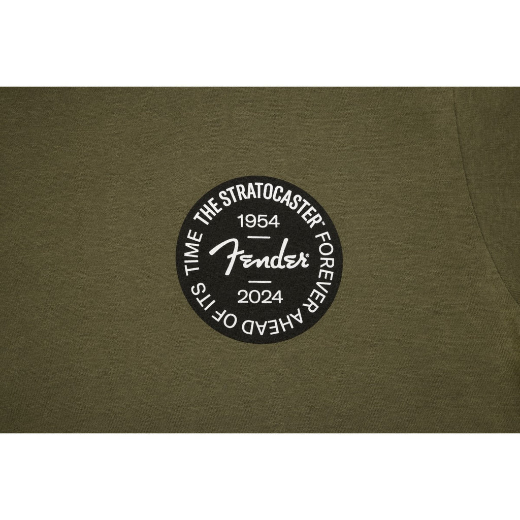T-shirt Fender 9101293497 Stratocaster 70th Anniversary Badge Tee