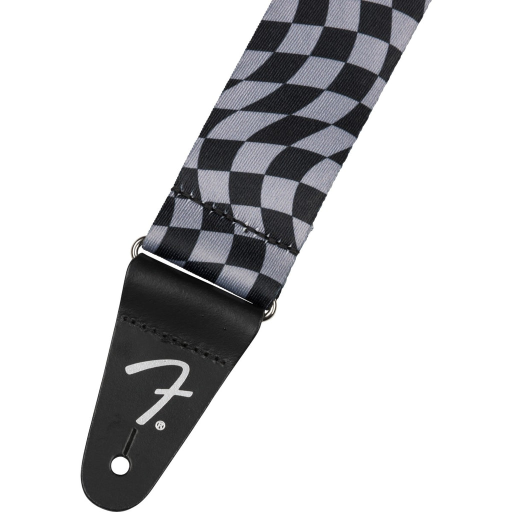 Tracolla Fender Wavy Checkerboard Polyester Strap