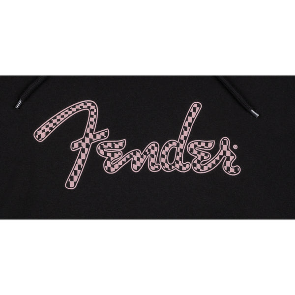 Felpa Fender Fender Spaghetti Logo Wavy Checker Hoodie