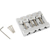 Ponte Fender HiMass String-Through 4-String Bass Assembly Brass Saddles, Chrome 0994411000
