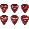 Plettri Fender Aero Acrylic 6-count, 2.0mm 1986351003