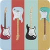 Sottobicchieri  Fender Stratocaster Modern Design Coaster Set 9106107002