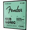 Muta Fender stnls stl rw ls 7350ml 45-100 0737350405