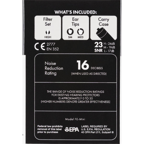 Ear Plugs Fender pro high fidelty ear plugs 0990545002