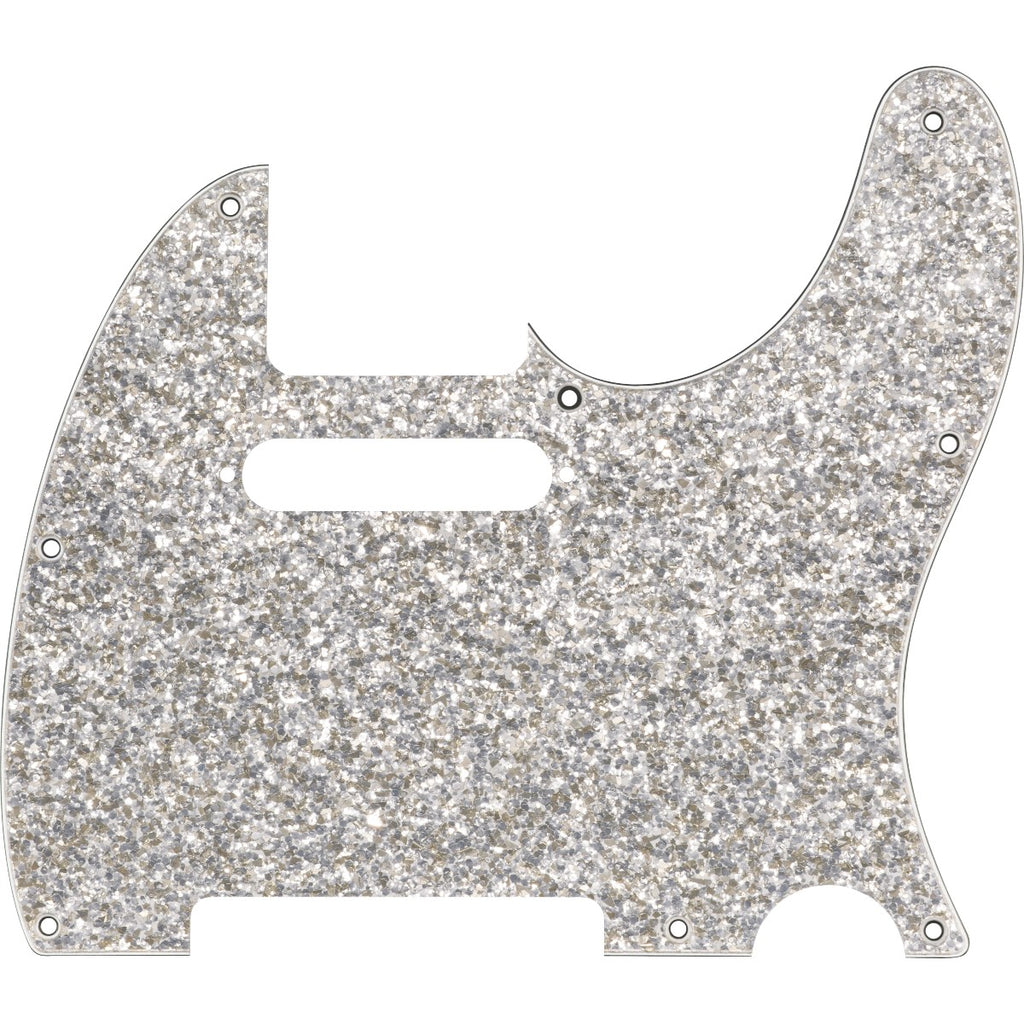 Battipenna Fender glass sparkle pg tele, silver 0992186002