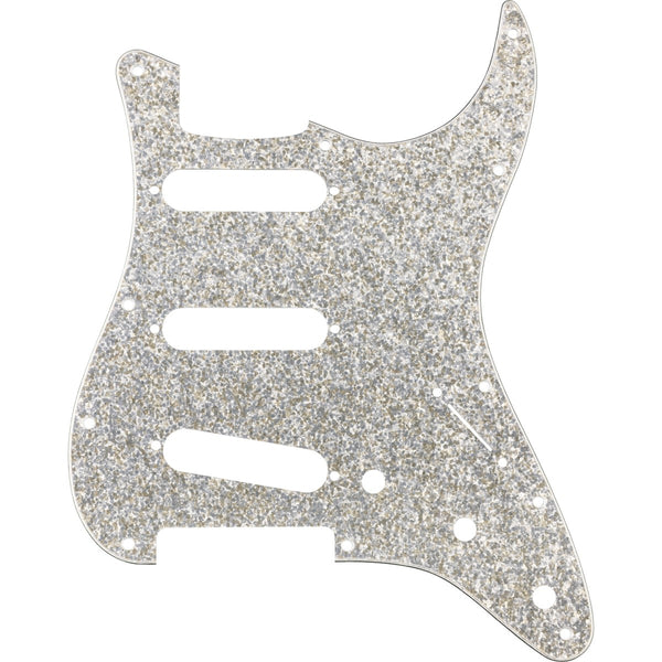 Battipenna Fender glass sparkle pg strat, silver 0992187002