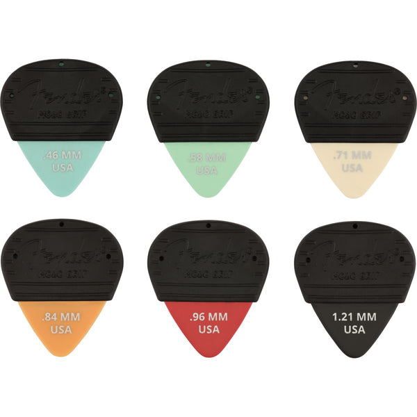 Plettri Fender Mojo Grip Dura-Tone Delrin .71 White 1985351403
