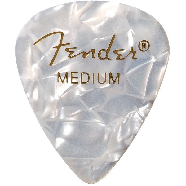 Plettri Fender Premium Celluloid 351 Shape White Moto Medium 1980351805