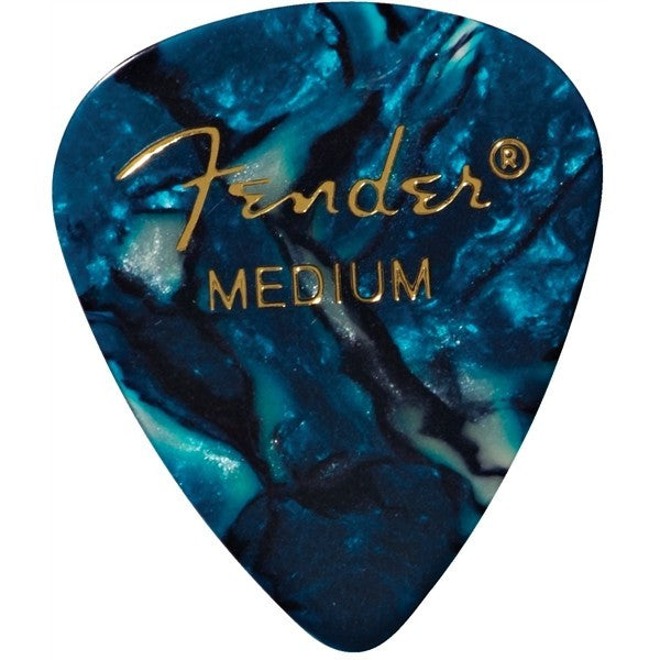 Plettri Fender Premium Celluloid 351 Shape 12-Pack Oc Turquoise medium 1980351808
