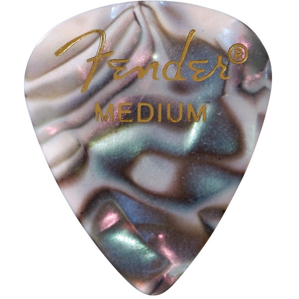 Plettri Fender Premium Celluloid 351 Shape 12-Pack Abalone Medium 1980351857