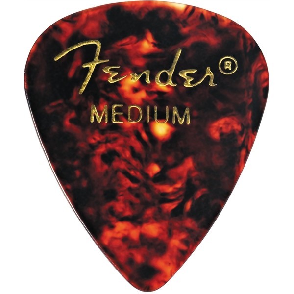 Plettri Fender 351 Shape Classic 12-Pack Tortoise Shell medium 1980351800
