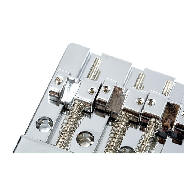 Fender Parts HiMass 4-String Bass Bridge Assembly With Brass Saddles Chrome 0994408000