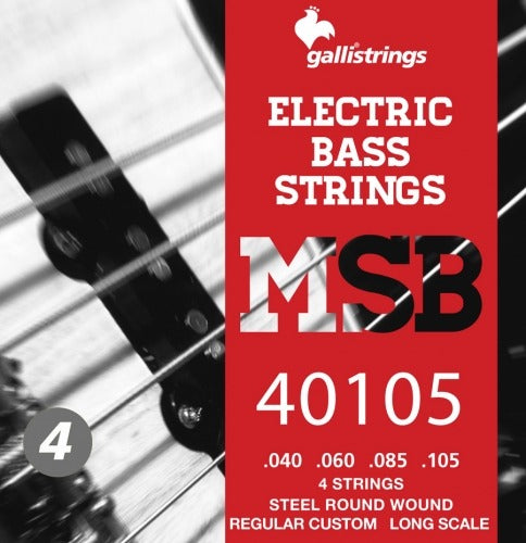 GALLI - muta bas. el. - MSB Steel - Regular Custom .040-.105 - 4 corde