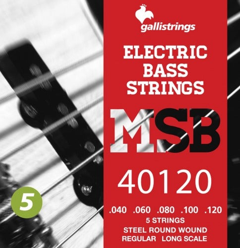 GALLI - muta bas. el. - MSB Steel - Regular .040-.120 - 5 corde