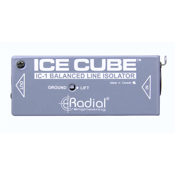 IceCubeâ¢ IC-1 Isolatore di Linea Bilanciato e Hum Eliminator
