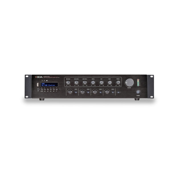 MIXER-AMP 4-ZONE 240W HELVIA POKER-240A DAB+ PLAYER