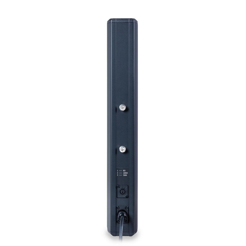 DIFFUSORE A COLONNA 2-VIE A MURO HELVIA DICO-C100 BK IP66 100W NERO