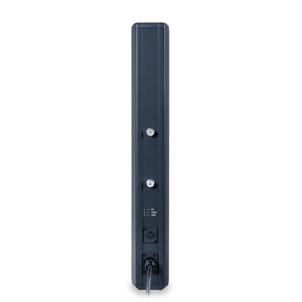 DIFFUSORE A COLONNA 2-VIE A MURO HELVIA DICO-C100 BK IP66 100W NERO