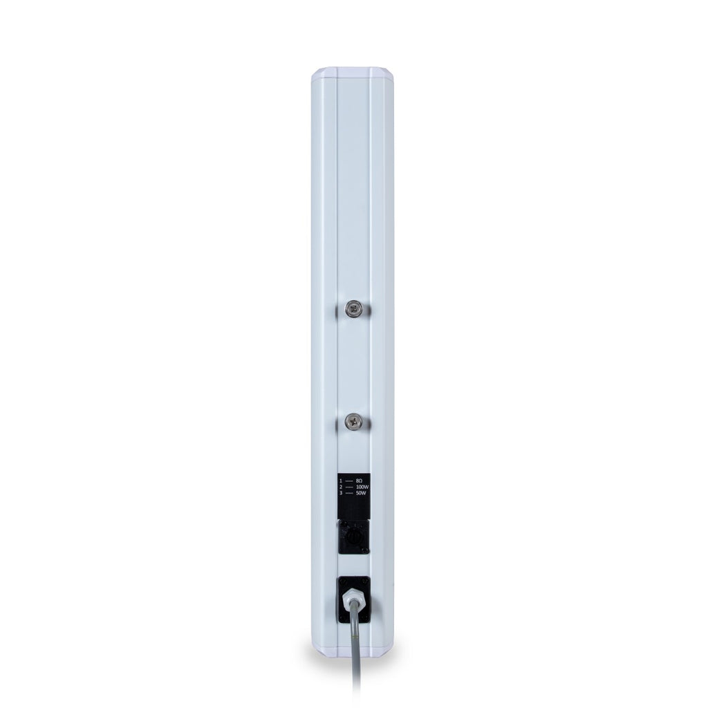 DIFFUSORE A COLONNA 2-VIE A MURO HELVIA DICO-C100 WH IP66 100W BIANCO