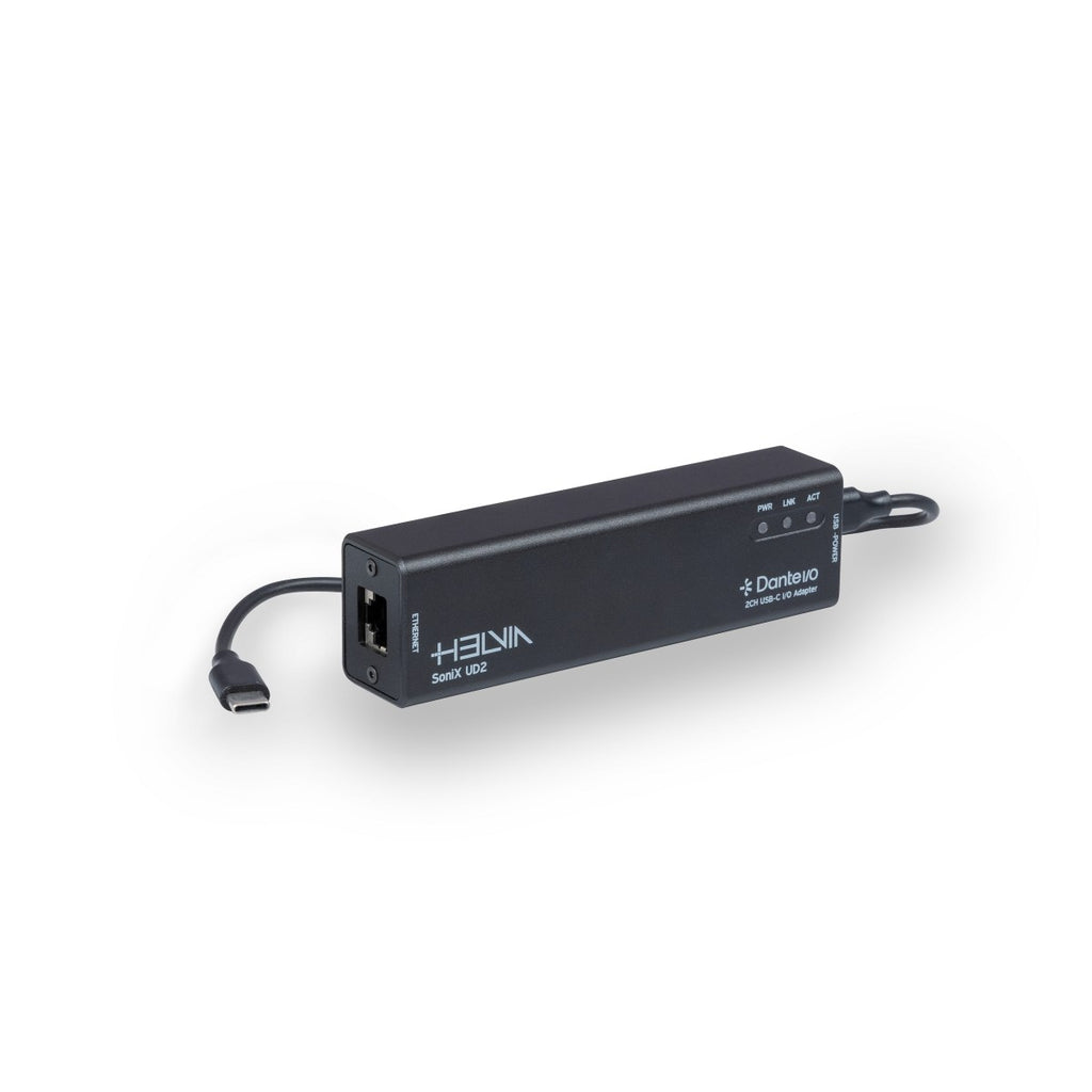 INTERFACCIA HELVIA SONIX UD2 USB 2IN-2OUT A DANTE POE