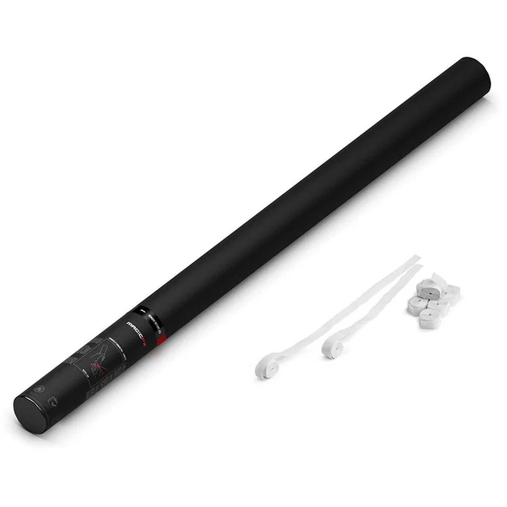 Handheld Cannon 80 cm - Streamers - White