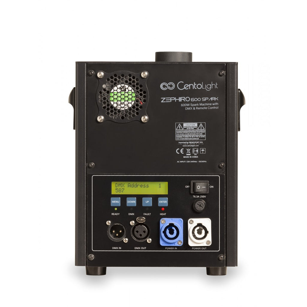 MACCHINA PER SCINTILLE 600W CENTOLIGHT ZEPHIRO 600 SPARK