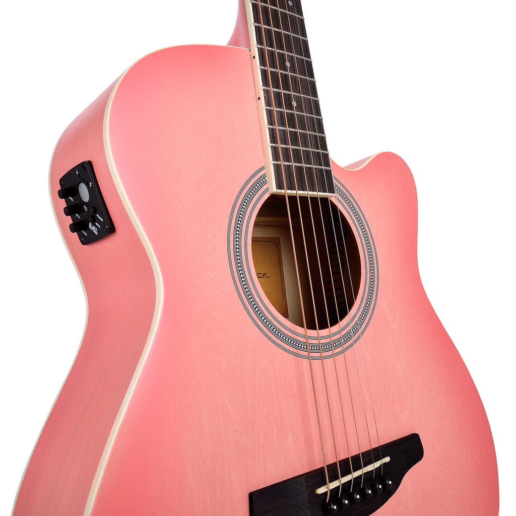 CHITARRA ACUSTICA SOUNDSATION SAGUARO-HW-CE PK