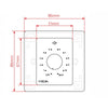 CONTR. DI VOLUME MURALE HELVIA MURA 210 10W 11POS