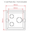 CONTR. DI VOLUME MURALE HELVIA MURA 210 10W 11POS