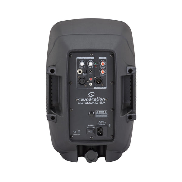 DIFFUSORE ATTIVO 2-VIE SOUNDSATION GO-SOUND 8A 320W