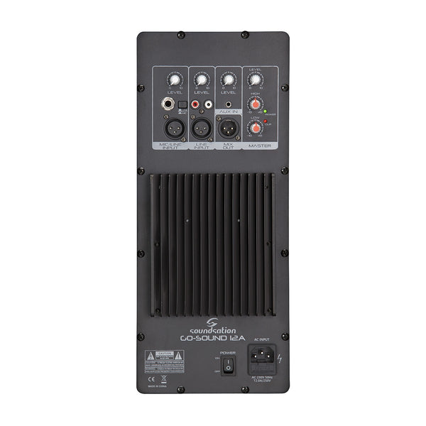 DIFFUSORE ATTIVO 2-VIE SOUNDSATION GO-SOUND 12A 880W