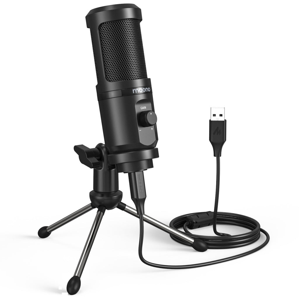 KIT MICROFONO USB PORTATILE MAONO AU-PM461TR