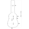 ASTUCCIO SOUNDSATION TWEED DELUXE TD100-C CHITARRA CLASSICA