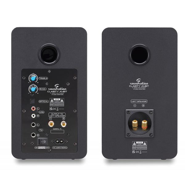 COPPIA MULTIMEDIA STUDIO MONITORS SOUNDSATION CLARITY-A4BT 4