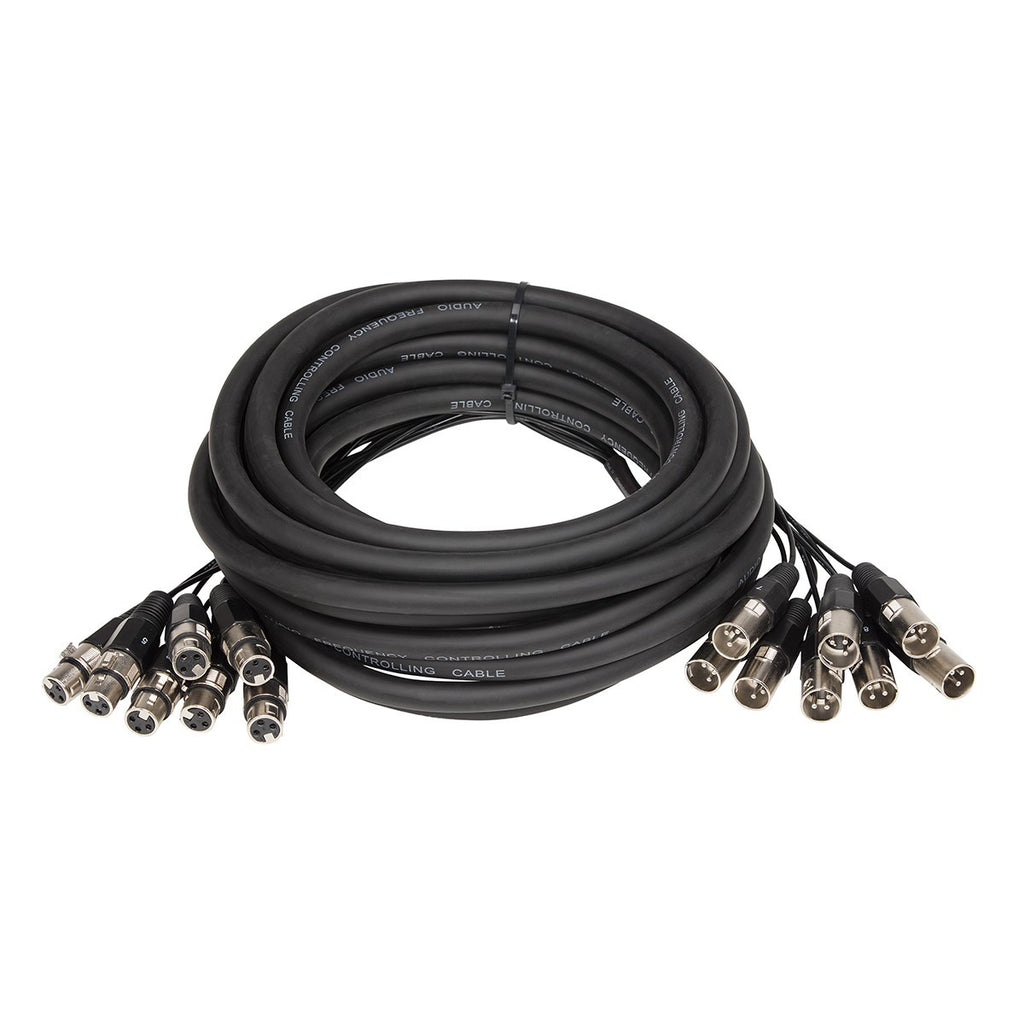 ASSEMBLED ADAPTER 8 CABLES SOUNDSATION CBLMLT8-10 10 METER