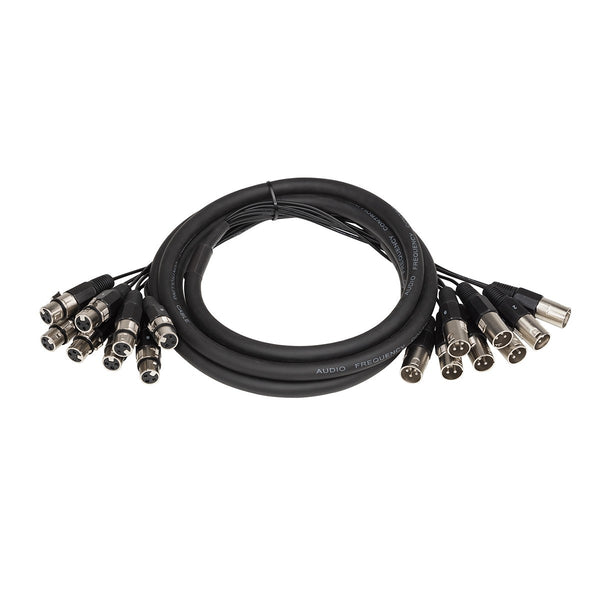 ASSEMBLED ADAPTER 8 CABLES SOUNDSATION CBLMLT8-3 3 METER