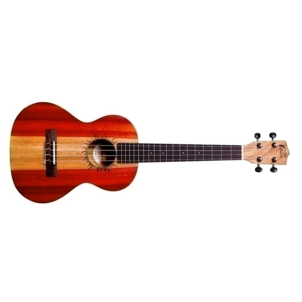 Leho Ukulele Tenor - 2-Tone Mahogany - c/custodia LH-220T